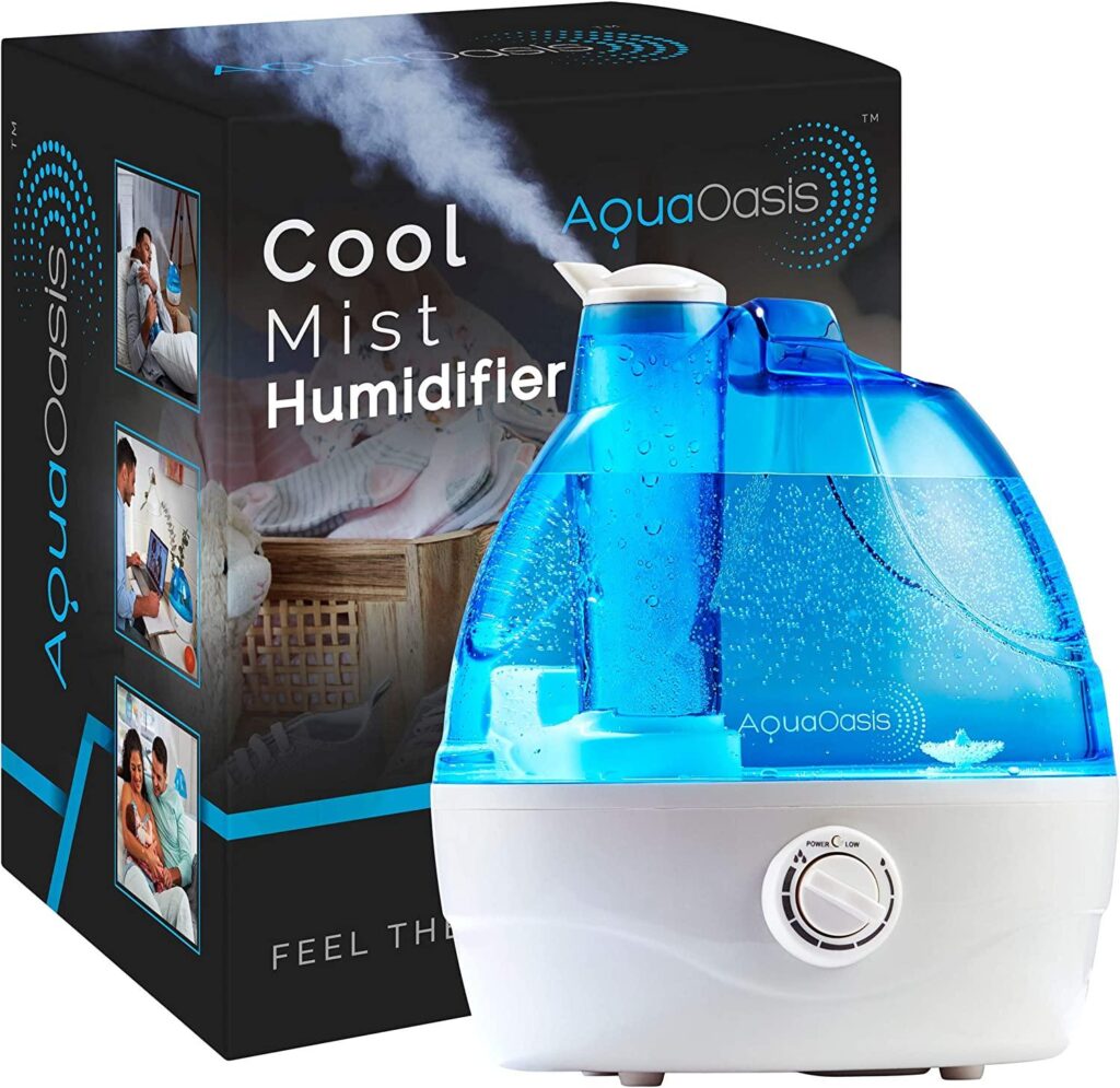 AquaOasis™ Ultrasonic Cool Mist Humidifier