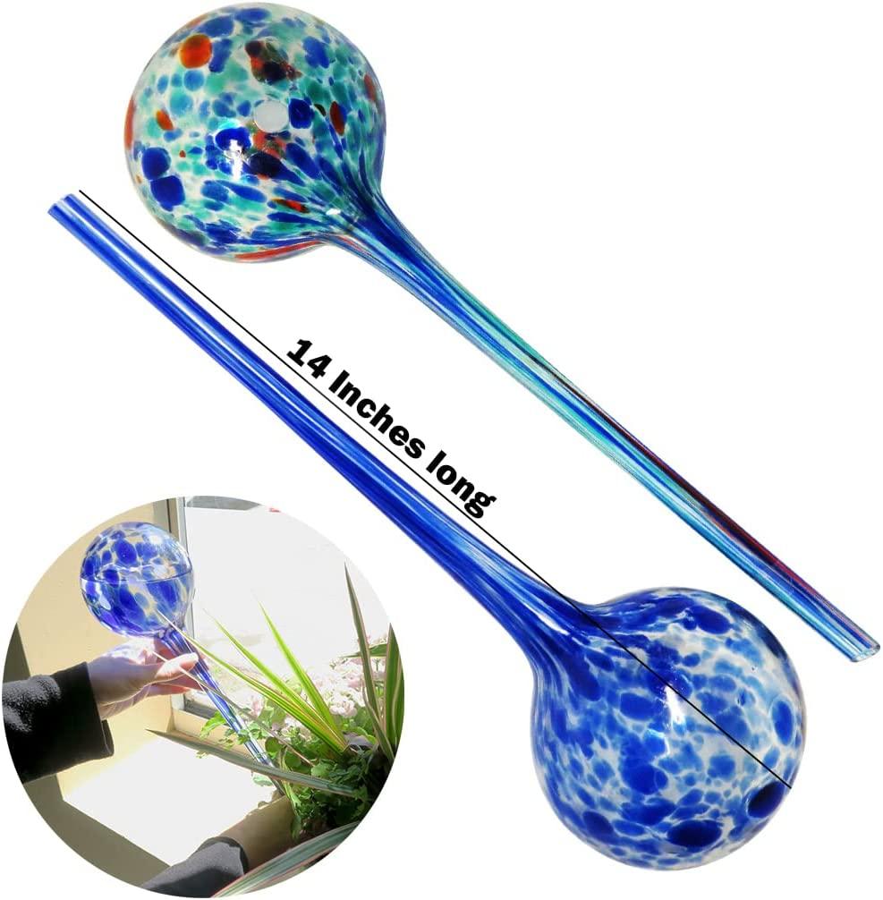Evelots Glass Watering Globes