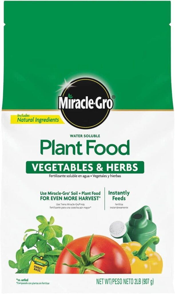 Miracle-Gro Vegetable Fertilizer
