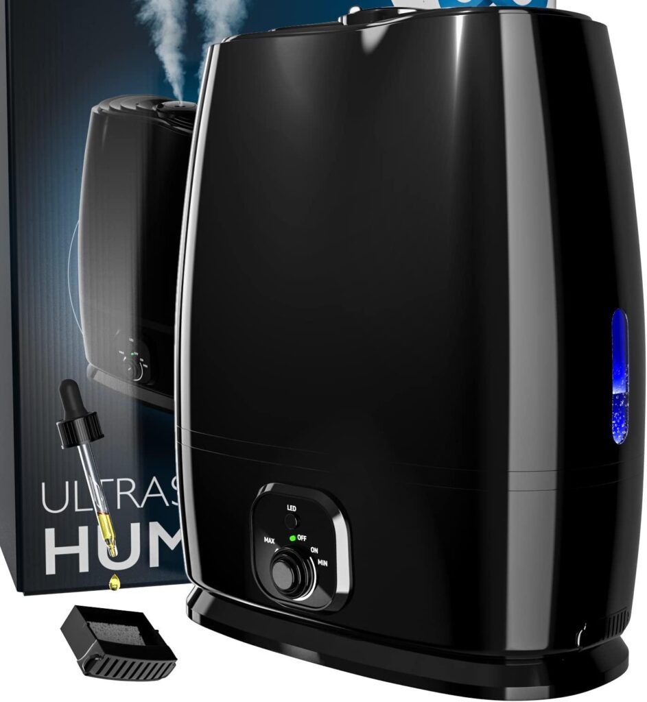 Ultrasonic Cool Mist Humidifier by Everlasting Comfort Store